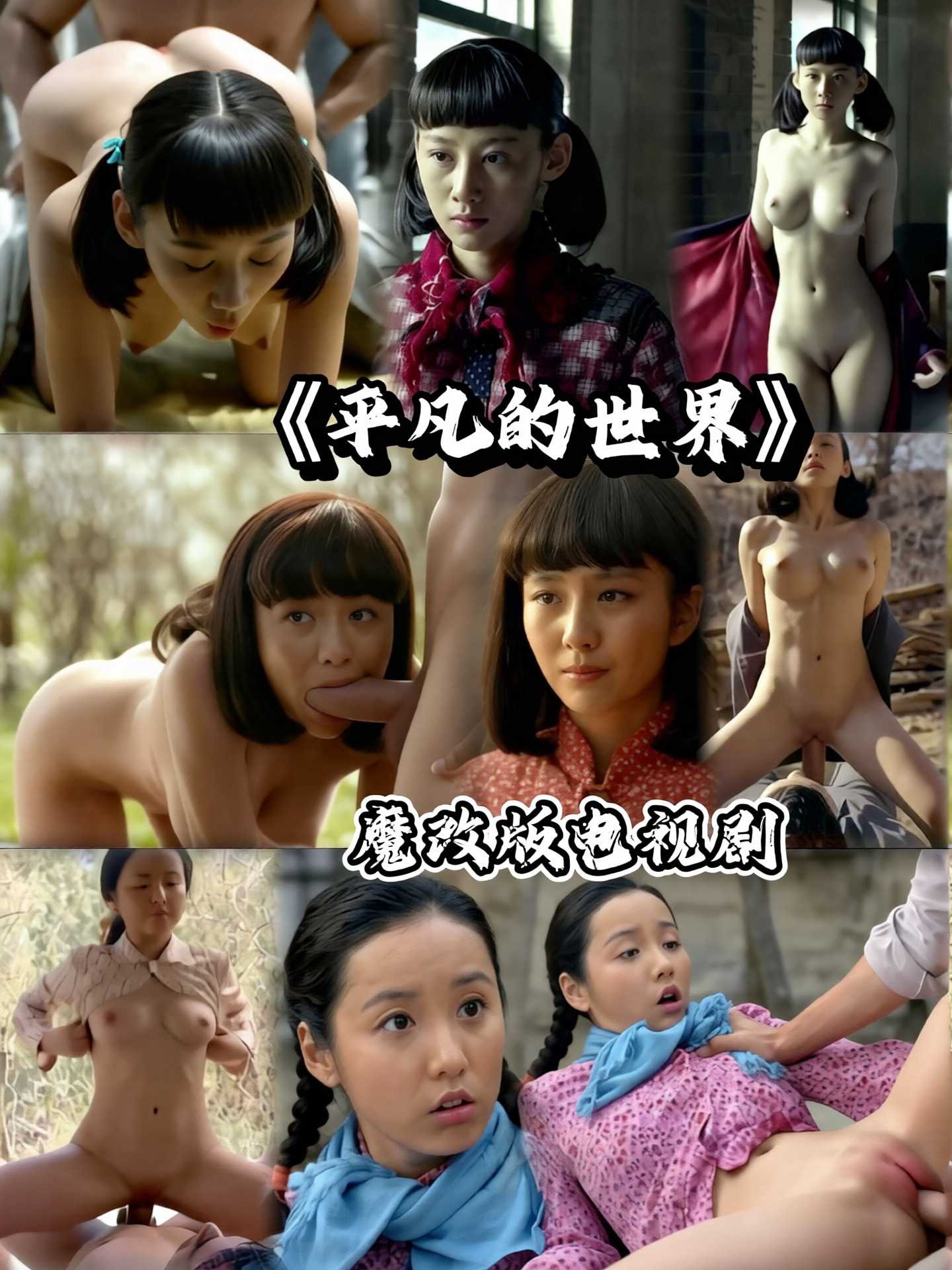 魔改平凡的世界海报